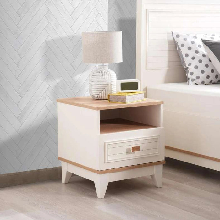 Sedir Kids Nightstand - Cream