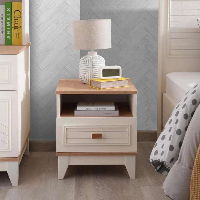 Sedir Kids Nightstand - Cream
