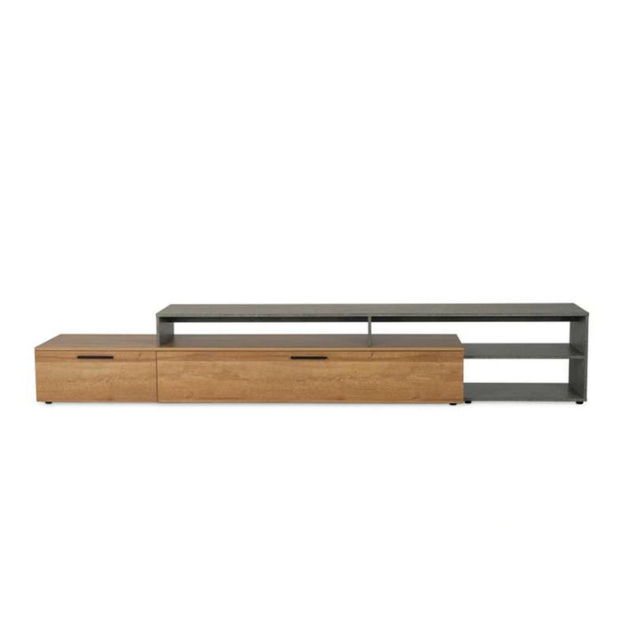 Selangor Tv Unit Upto 80 Inches - Natural Grey