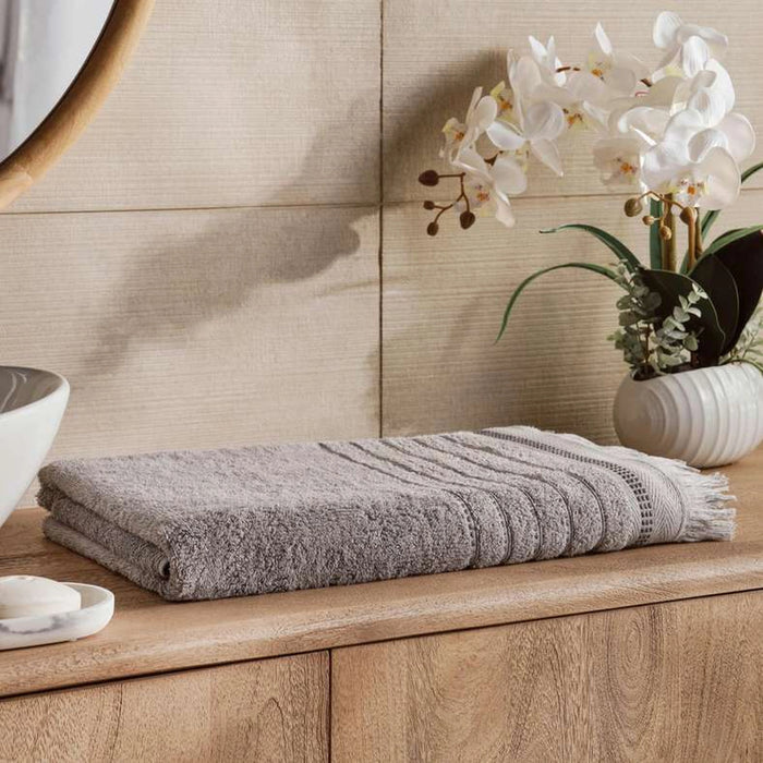 Selena Turkishlux 520 Gsm Bath Sheet 90X180 Cm- Grey
