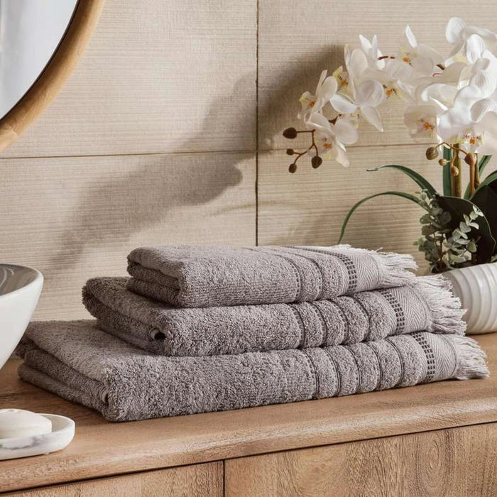 Selena Turkishlux 520 Gsm Bath Sheet 90X180 Cm- Grey