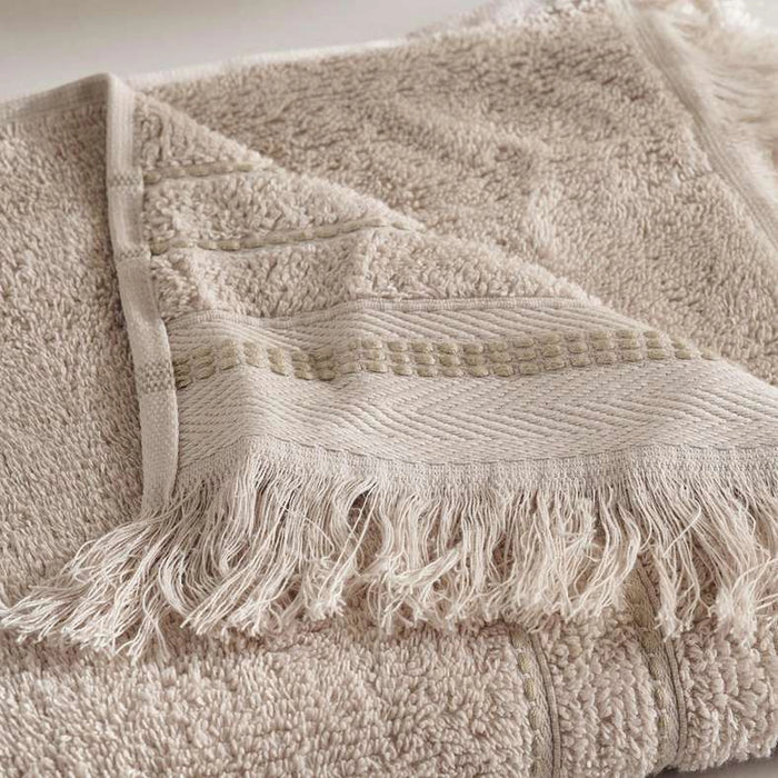 Selena Turkishlux 520 Gsm Hand Towel 50X90 Cm - Beige