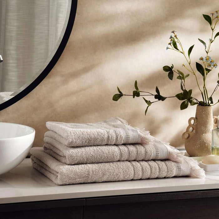 Selena Turkishlux 520 Gsm Hand Towel 50X90 Cm - Beige