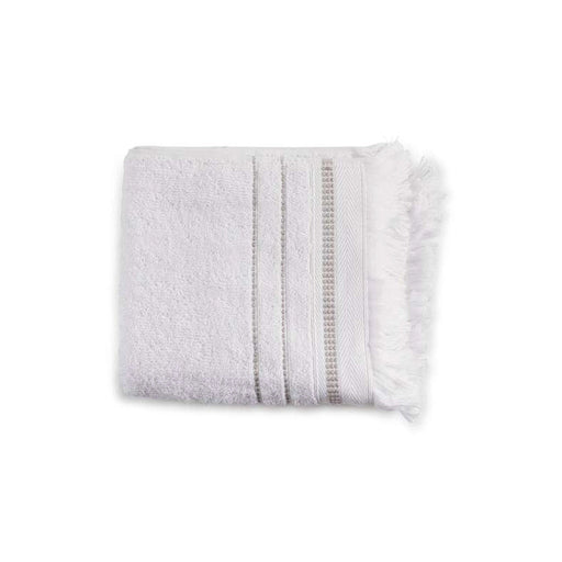 Selena Turkishlux 520 Gsm Hand Towel - White Pan Home