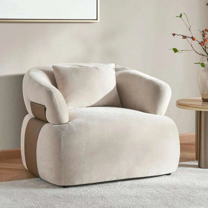 Selene Single Seater Sofa - Beige