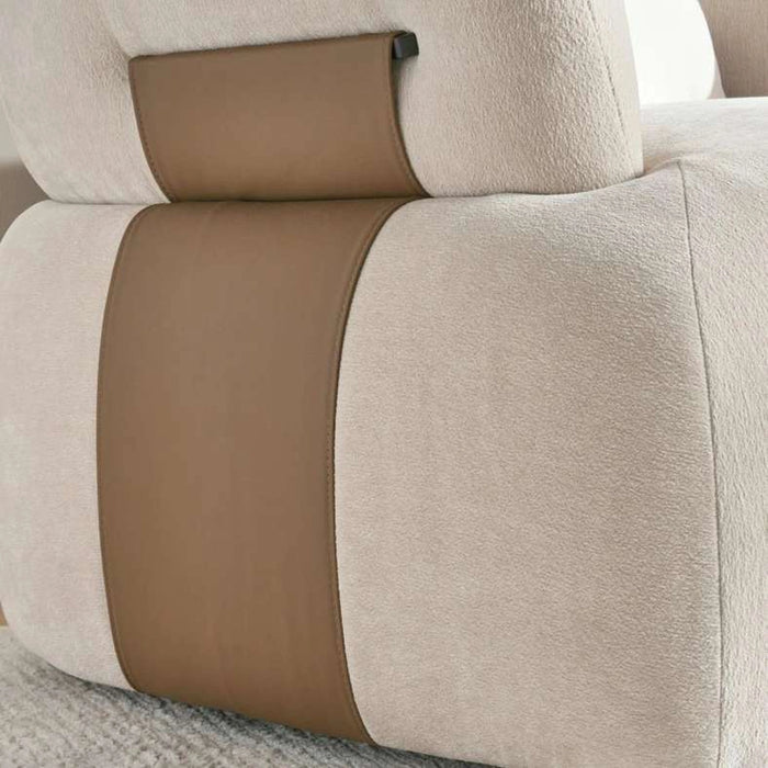 Selene Single Seater Sofa - Beige