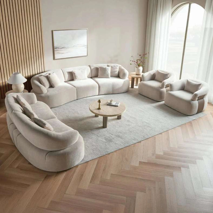 Selene Single Seater Sofa - Beige