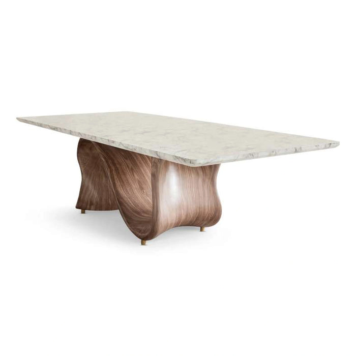 Senenea 8 Seater Dining Table - Grey Walnut