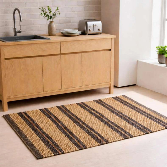 Senica Handwoven Jute Dhurrie 90X150Cm - Natural