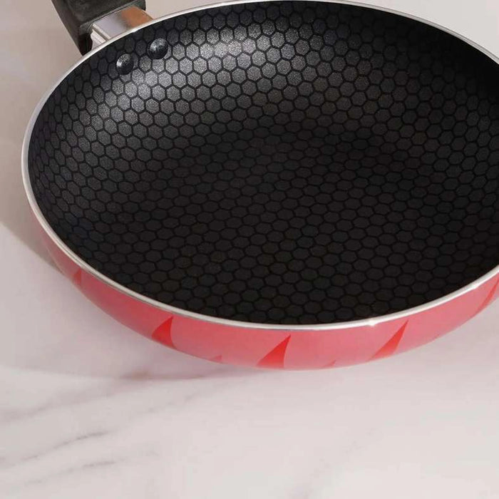 Senstan Flame Fry Pan Dia20Cm -Red