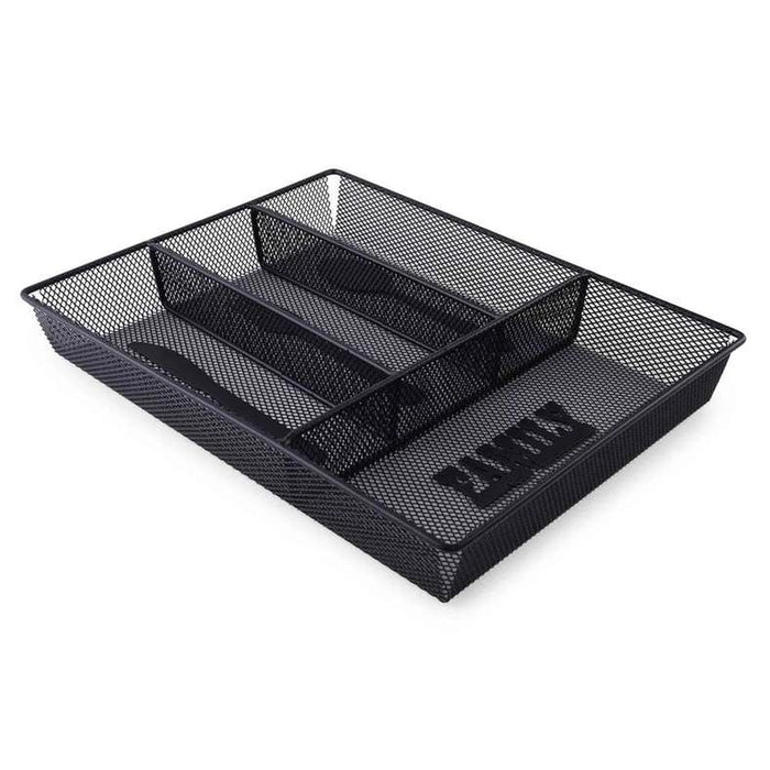 Sentra Cutlery Organizer 33X26X5Cm - Black