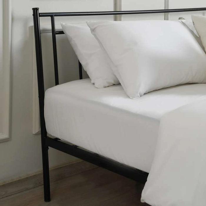 Seon Queen Bed 150X190 Cm - Black