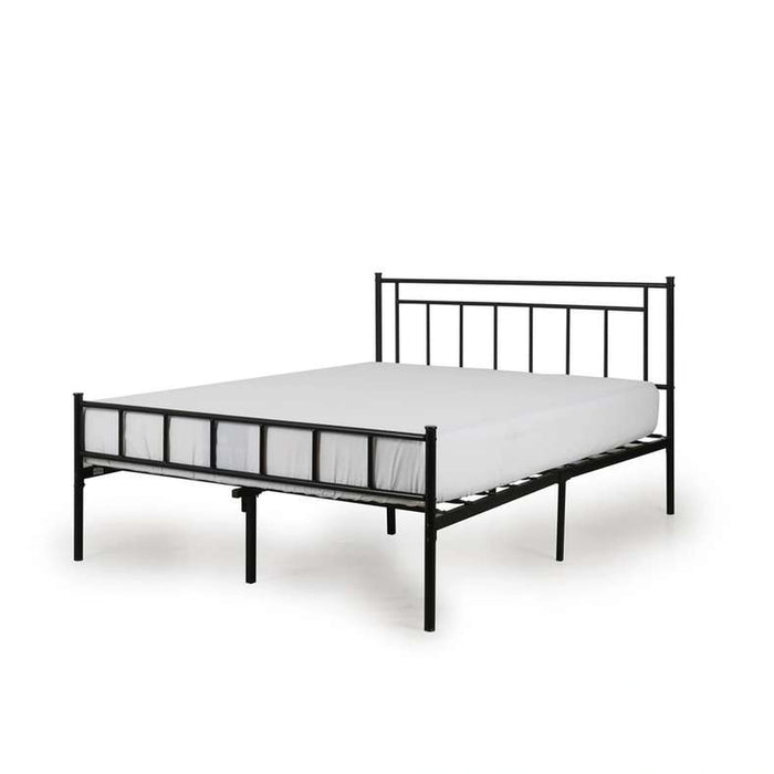 Seon Queen Bed 150X190 Cm - Black