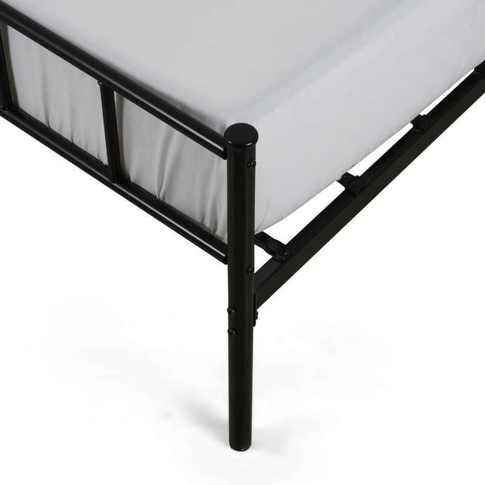 Seon Queen Bed 150X190 Cm - Black
