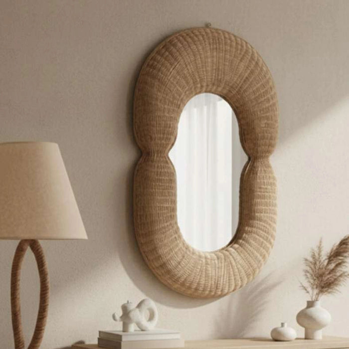 Serena Wall Mirror 75X12X120Cm - Natural