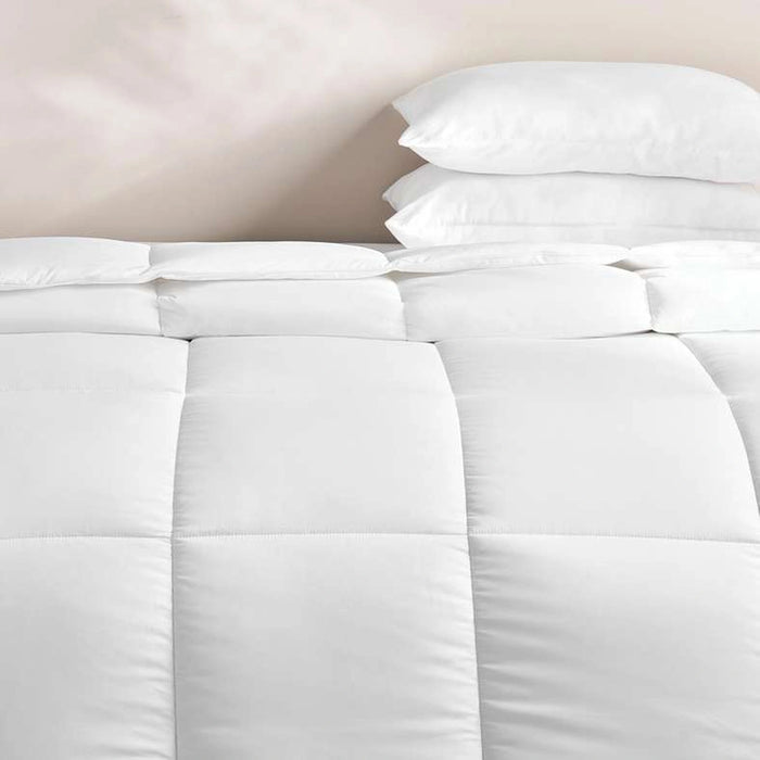 Serene 7.5 Tog All Season Single Duvet 135X200Cm - White