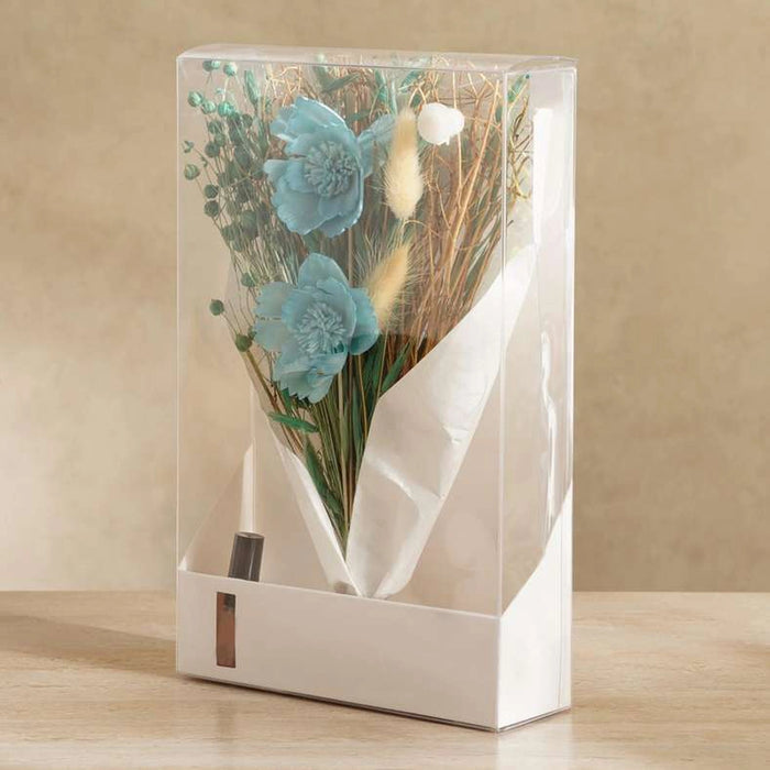 Serene Breeze Floral Bouquet 16X5X25Cm- Blue