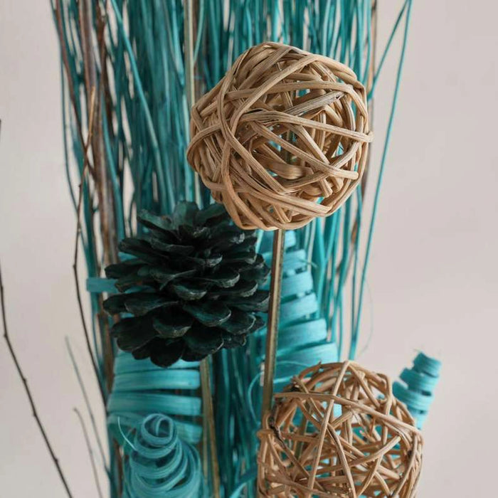Serene Breeze Tall Cone Bouquet H100Cm- Blue