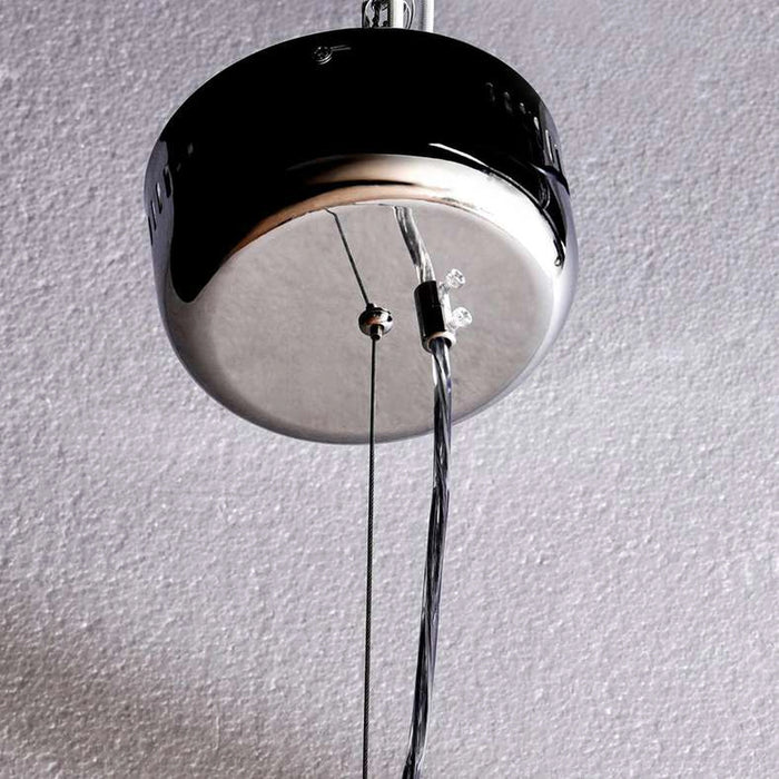 Serene Crystal Chandelier 66- Integrated Led Light 33W 300K 8580 Lumen 80X90-200Cm - Chrome