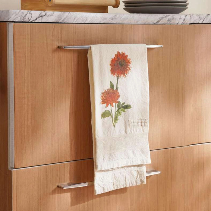 Serene Dahlia Printed Kitchen Towel 50X70Cm - Orange