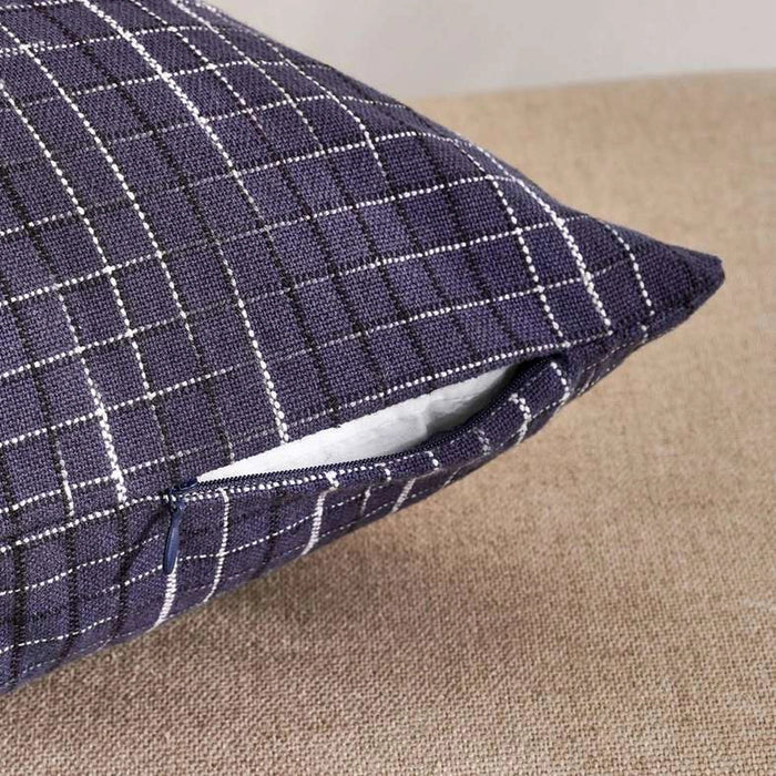Serene Duotone 2 Piece Cushion Cover Set - Blue Pan Home