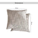 Serene Duotone 2 Piece Cushion Cover Set - Natural Pan Home
