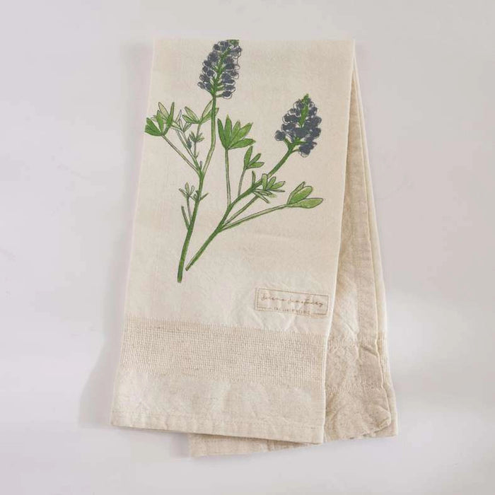 Serene Lavender Printed Kitchen Towel 50X70Cm - Lavender