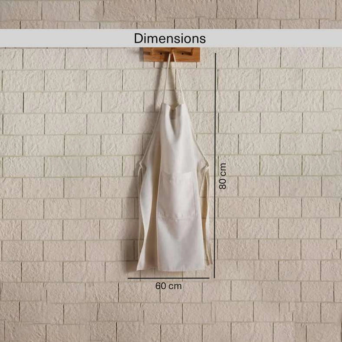Serene Linen Studio Apron 60X80 Cm -Off White