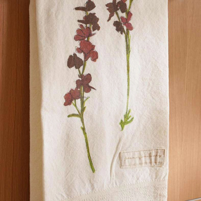 Serene Orchid Printed Kitchen Towel 50X70Cm - Purple