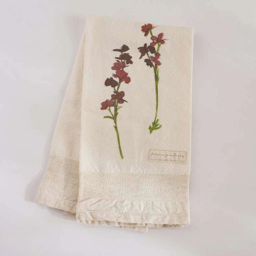 Serene Orchid Printed Kitchen Towel 50X70Cm - Purple PAN HOME