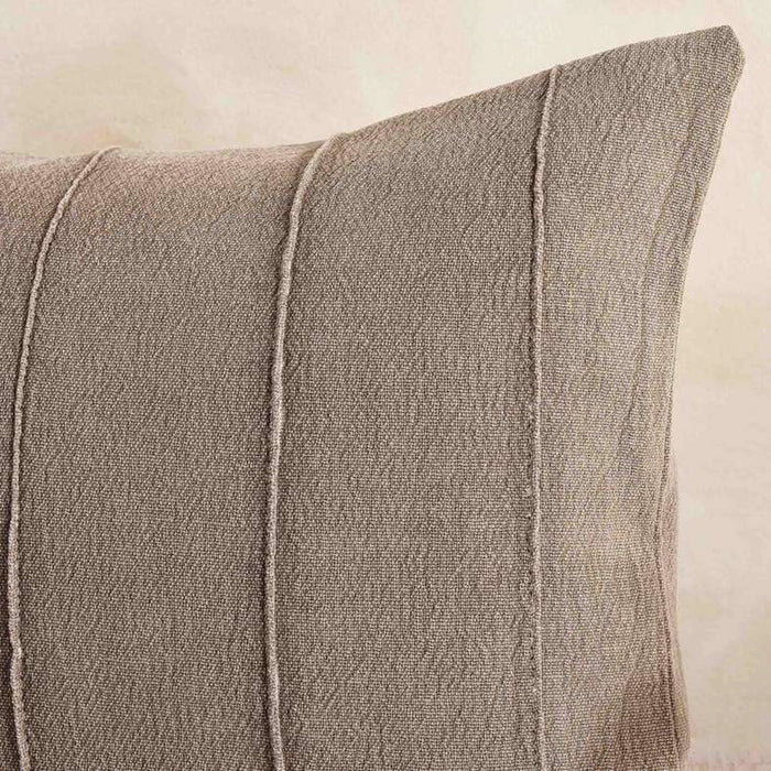 Serene Stone Washed Cushion Cover 40X65Cm - Ochre