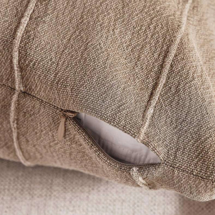 Serene Stone Washed Cushion Cover 40X65Cm - Ochre