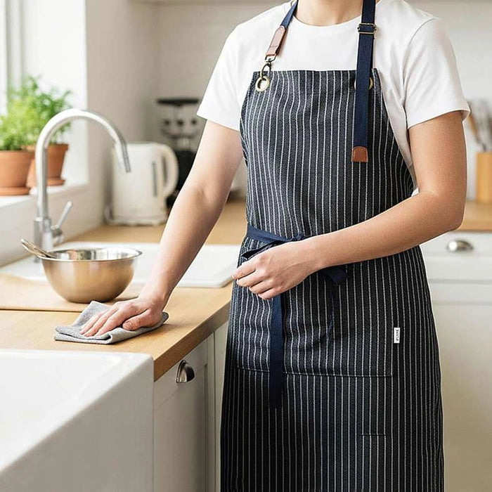Serit Apron 68X83Cm - Navy Blue