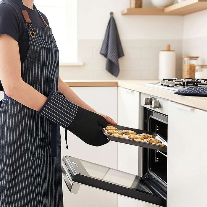 Serit Apron 68X83Cm - Navy Blue