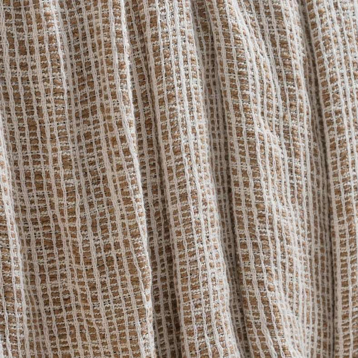 Serra Handwoven Cotton Throw 130X170Cm - Natural
