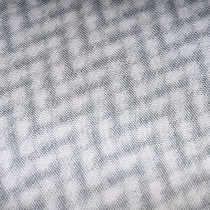 Shadow Line Printed Water Repellant Outdoor Filled Chair Pad 40X40X5Cm - Grey