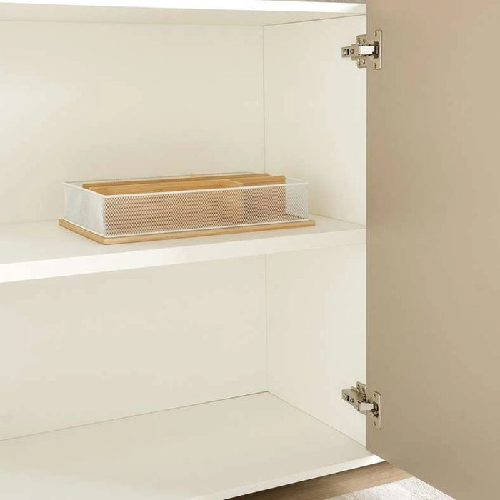 Shanil Office Cabinet Melamine Medium - Beige & White
