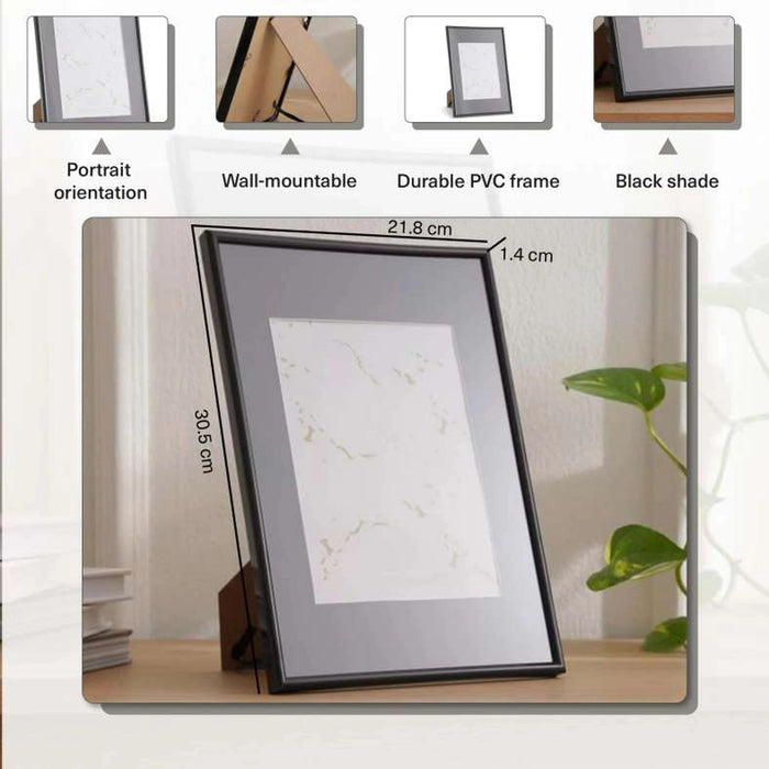 Shanyn Photo Frame 8.-Black Pan Home
