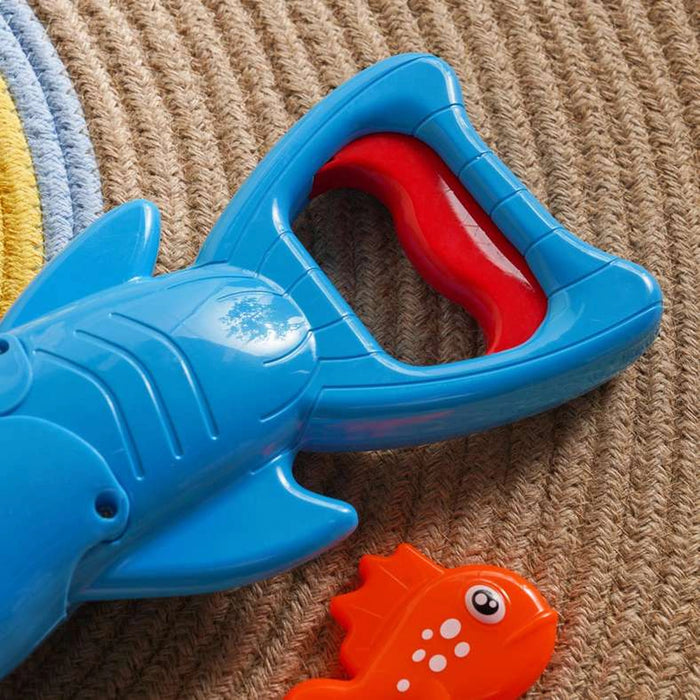 Shark Grabber Baby Bath Toy Set - Blue