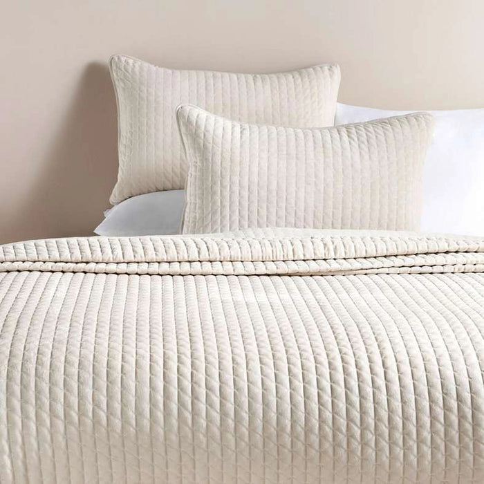 Sharon 3-Piece Bedspread Set 220X240Cm - Ivory
