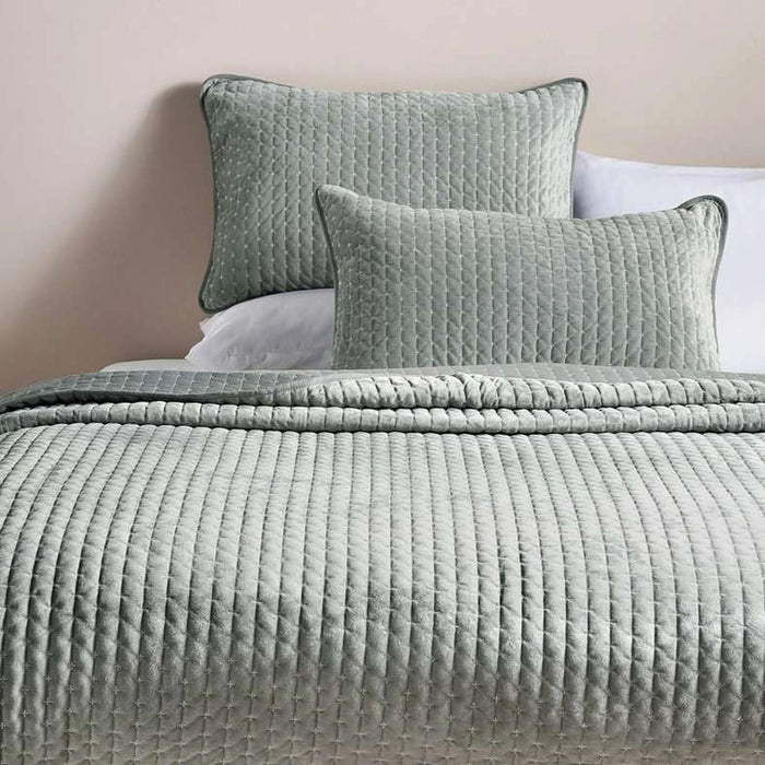 Sharon 3-Piece Bedspread Set 220X240Cm - Sage