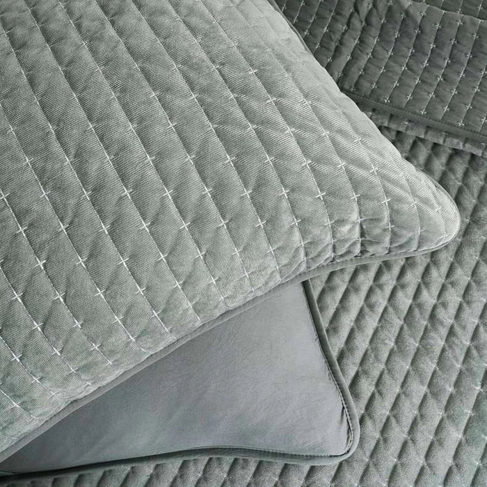 Sharon 3-Piece Bedspread Set 220X240Cm - Sage