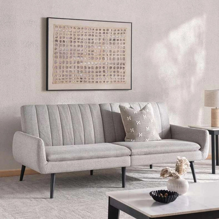 Shayan Sofa Bed - Beige & Black
