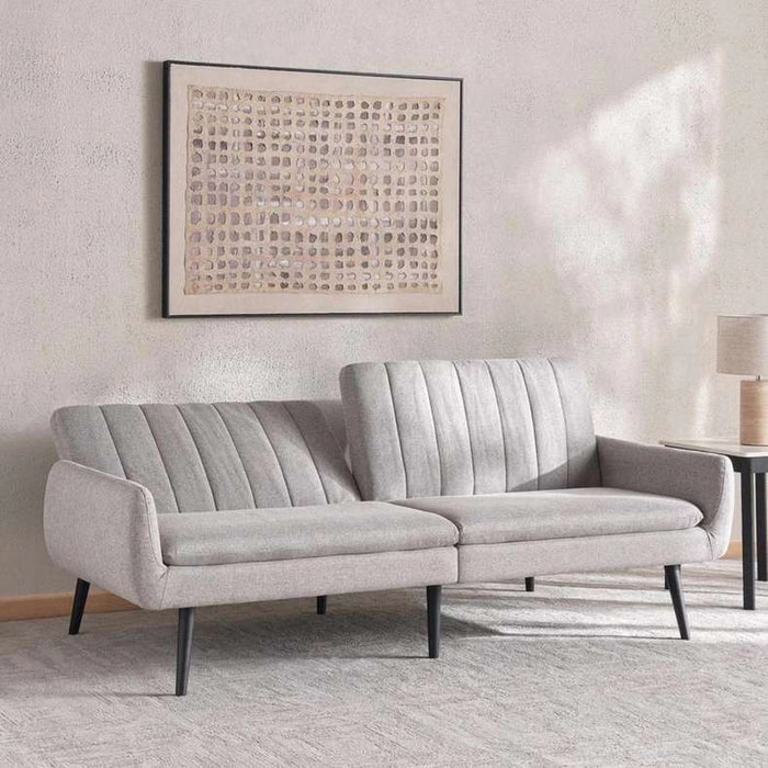 Shayan Sofa Bed - Beige & Black