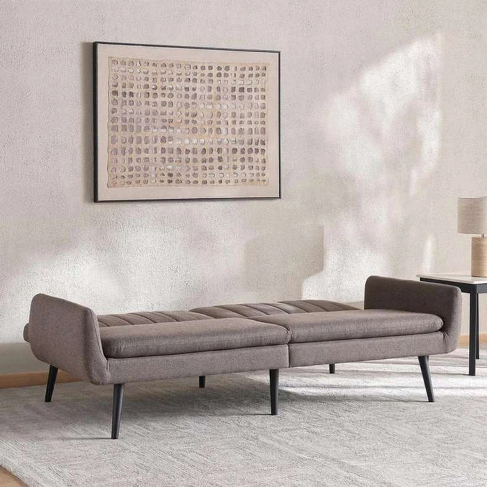 Shayan Sofa Bed - Brown & Black