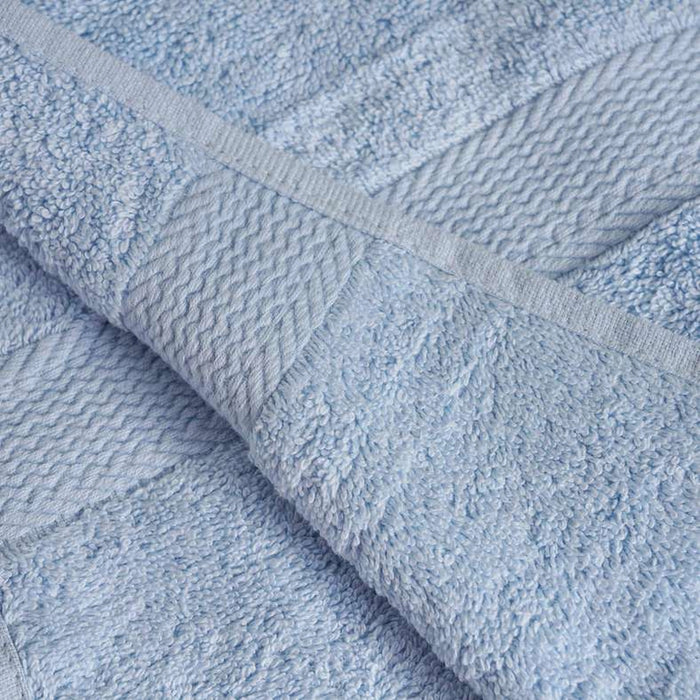 Shayne 6-Piece Bath Towel Set - Light Blue