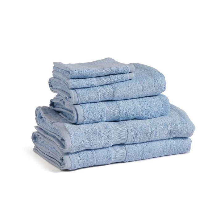 Shayne 6-Piece Bath Towel Set - Light Blue