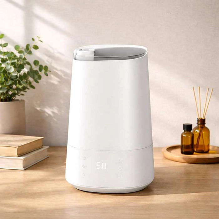 Shelby Ultrasonic 4L Cool Mist Humidifier 18X18X33Cm - White