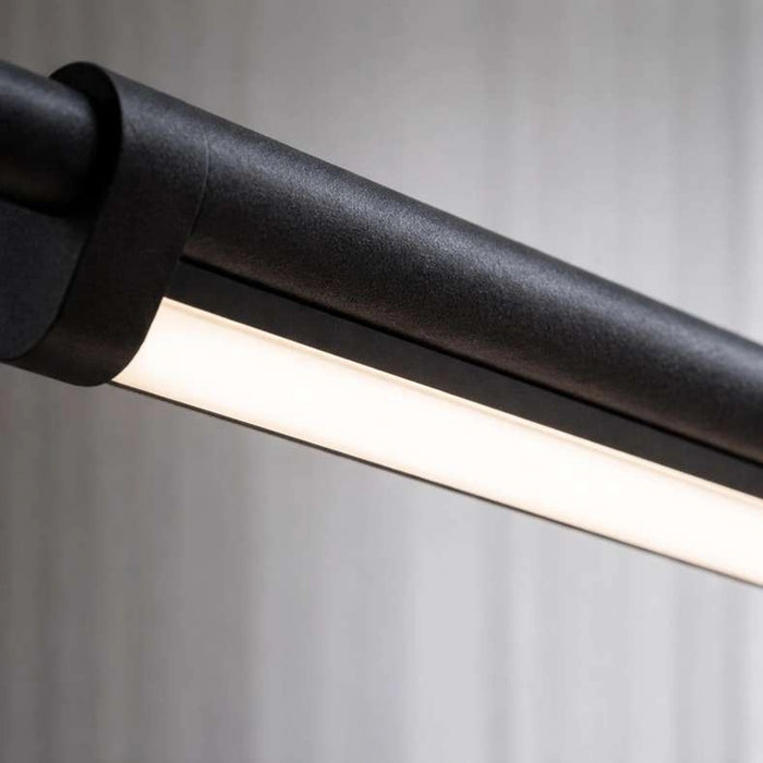 Sheldon 15W Led Floor Lamp 3000K Warm Light 120X52X200Cm - Black/Gold