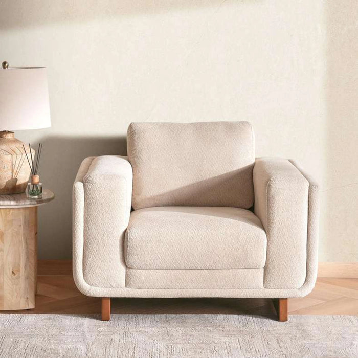 Shelon Single Seater Sofa - Beige